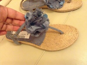 clarks denim sandals