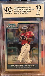 2006 Bowman Draft Picks & Prospects - Chrome Futures Game Refractor BCCG MINT 10 - Picture 1 of 3