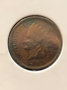 Penny testa di indiano lotto di 4 monete - 1899 1903 1905 1907 - tutte ottime condizioni + 2 - Foto 1 di 8