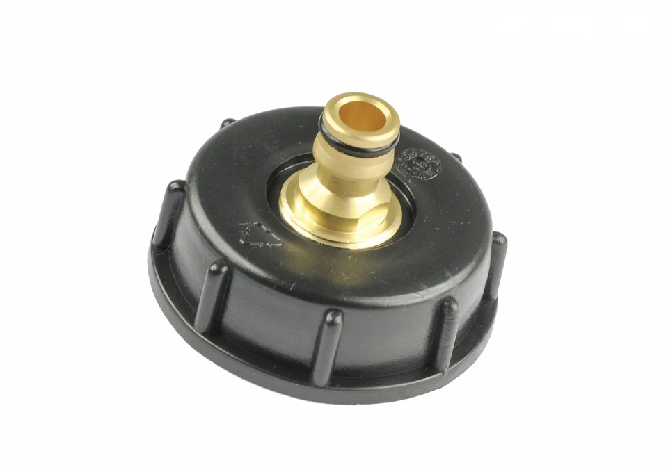 Adapter IBC auf Stecker Gardena Container Regenwassertank Wassertank Wasserfaß - Bild 1 von 1