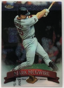MARK MCGWIRE 1998 Topps Finest #145 w/coating ST. LOUIS CARDINALS Free Shipping - Picture 1 of 2
