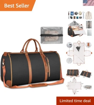 Versátil bolsa de viaje convertible 2 en 1 para mujer - diseño sin arrugas Foto 1 de 4