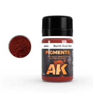 AK Interactive AK144 pigmento rojo óxido quemado 35 ml - EE. UU. - Imagen 1 de 1