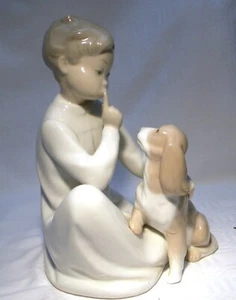 LLADRO SHH CACHORRO NIÑO CON PERRO 4522 - Imagen 1 de 5
