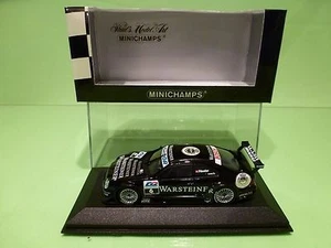 MINICHAMPS 3706 MERCEDES BENZ CLK DTM 2000 -TEAM AMG FAESSLER - BLACK 1:43 NMIB - Picture 1 of 7