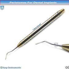 Periotomes Curved 1.5mm Periodontal Dental Ligament Implant Surgery Instruments