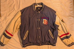 Vintage 1990s Mirage Buffalo Bills Classic Team Collection L Button Up Jacket - Picture 1 of 20