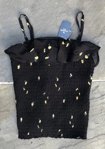 Abercrombie Kids Girls Size 15/16 Tank Top Adjustable Straps NEW XL 15 16 NEW - Picture 1 of 8