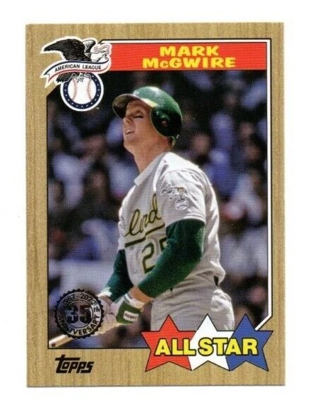2022 Topps '87 Topps All-Star Mark McGwire - Image 1 of 1