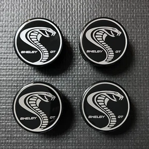 Shelby GT Wheel Center Cap Set Ford Mustang GT350 V8 2.5" - Picture 1 of 4