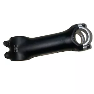 Bicycle bike stem 110mm +/-7 degree 25.4mm 1 1/8th” Black, Bolts Included - Picture 1 of 11