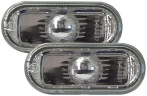 INDICADORES REPETIDORES DE LUZ LATERAL CROMADOS CRISTALINOS SEAT LEON - Imagen 1 de 1