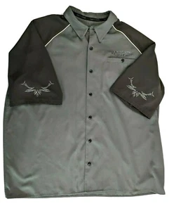 Camisa Harley Davidson Para Hombres 2XL Gris Pala Garaje Mecánico Motociclista Personalizada Speed Har - Imagen 1 de 6