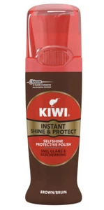 KIWI cirage pratique brillance express marron Eponge intégrée 75 ml - Imagen 1 de 1