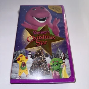 Barneys Christmas Star (VHS, 2002) 15 Songs, Clam Shell Case New Sealed - Imagen 1 de 5