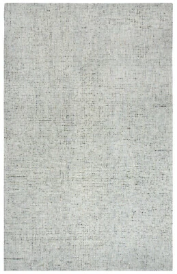 Rizzy Rugs Gray Single Color Wool Mosaic Contemporary Area Rug Solid TAL104 - Image 1 of 4