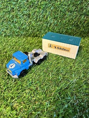 Majorette Scania Truck with SCHULMAN PLASTICS Trailer See DESCRIPTION 2043 GE69 - Image 1 of 4
