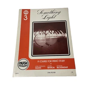 Something Light A Course for Piano Study Book 3 Music Pathways Carl Fischer - Picture 1 of 5
