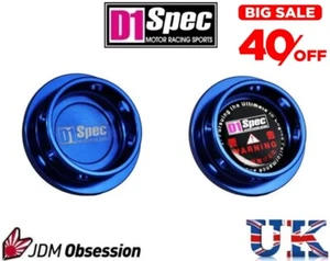 TAPA DE ACEITE DE ESPECIFICACIÓN D1 PLATA PARA SUBARU IMPREZA WRX STI LEGACY FORESTER OUTBACK BRZ - Imagen 1 de 4