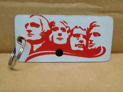 Chaveiro feito à mão Dakota do Sul placa chaveiro zíper etiqueta montagem Rushmore - Imagem 1 de 3