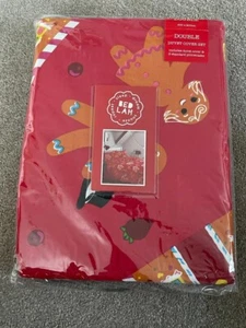 Bed Lam Reversible Double Duvet Cover Set Christmas Bedding  - Picture 1 of 4