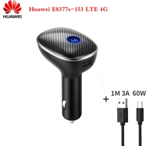 Unlocked Huawei E8377s-153 4G 150Mbps Dongle Car Wifi Router CarFi Modem Charger - Picture 1 of 15