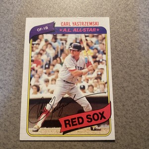 1980 TOPPS CARL YASTRZEMSKI #720