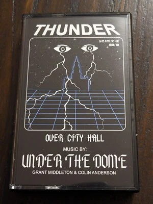 HDK 92 Under the Dome Thunder Over City Hall Dungeon Synth Cassette Tape - Photo 1/4