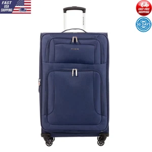 28inch Softside Rolling Spinner Luggage Durable Lightweight Checked Travel Case - Picture 1 of 13