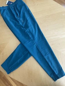 NEW! JANJI Men Transit Tech Pants—(L)—Lightweight Running Pants—“Coastal” BLUE - Picture 1 of 11
