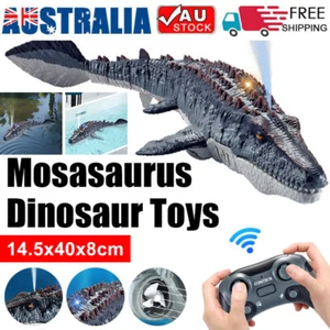 Dinosaur RC Dino Mosasaurus Toy 2.4G Kids Pool Toy Gifts AU - Picture 1 of 8