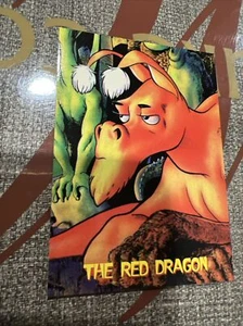 Rare-Bone-The Red Dragon-Cards Illustrated Card-1995-[Promo Card 2 ]-🔥1006 - Picture 1 of 2
