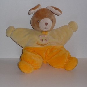 Peluches Et Doudous Lapins Jaunes Noukie S Pour Bebe Ebay