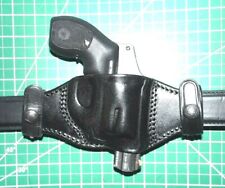 Tagua BH2S-725 Leather Quick Draw Snap On Holster S&W J Frame 36 442 Ruger LCR