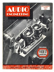 AUDIO ENGINEERING - SEPTEMBER - 1950 - Foto 1 di 1