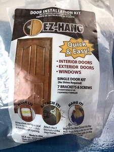 EZ-HANG Kit Installazione Porta Finestra Sistema Staffa Sospensione Facile Rapida Nuovo Nuovo Nuovo con scatola - Foto 1 di 3