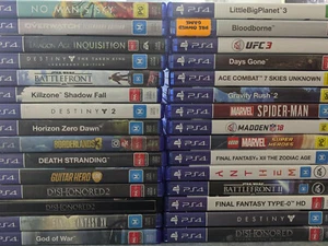 * updated* Preowned PS4 games in VGC- choose your title - Picture 1 of 12