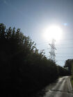 Photo 6X4 Power Lines Ruxton Green Mighty Rays Or Man-Made Lines - Both A C2008