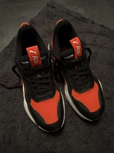 PUMA RS-X Running System Sneaker Größe 44 5 Farbe Schwarz Orange Top Zustand  - Bild 1 von 5