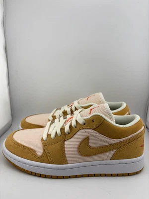 Jordan 1 Low SE Twine Naranja Cuarzo Pana (Mujer) - Talla 7W - DH7820-700 Foto 1 de 4