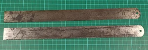 2x Chesterman Sheffield No412D 12" Rulers 1960 & 61 Ex MOD Broad Arrow - Picture 1 of 17
