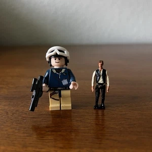 LEGO Han Solo (sw0081) Parka + BONUS Micro Transformers Han Solo Minifigur - Bild 1 von 15