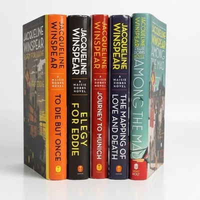 Jacqueline Winspear Lot 5 Maisie Dobbs Series 1st Edition HC DJ Mystery Book Lot Foto 1 de 4