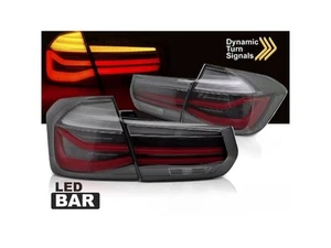 BARRA LED SEQ FANALI POSTERIORI FUMO adatti a BMW F30 2011-2018 Berlina - Picture 1 of 5