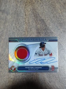 2024 Topps Pristine - Pristine Pieces Autograph Relics Triston Casas #PPAR-TC... - Picture 1 of 2