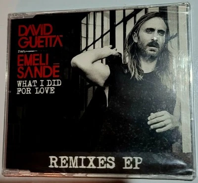 DAVID GUETTA LISTEN CD REMIXES EP  NEW FACTORY SEALED ALBUM WHAT I DID FOR LOVE♾ - Image 1 of 3