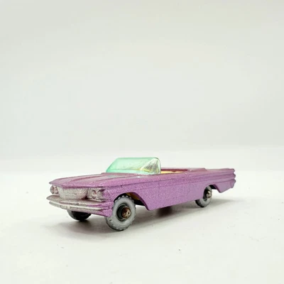 Matchbox Lesney 39b Pontiac Convertible Púrpura SPW Foto 1 de 4