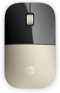 HP Z3700 Gold 2.4 GHz USB Slim Wireless Mouse with Blue LED 1200 DPI Optical Sen - Picture 1 of 6