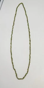 Halskette/ Kette, Grün /goldfarbend, Vintage, Peridot - Bild 1 von 5