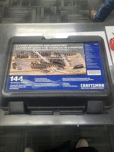 RARO Sears Craftsman EE. UU. 144 piezas JUEGO DE HERRAMIENTAS MECÁNICAS DE 6 PUNTOS 33644 trinquete - Imagen 1 de 21